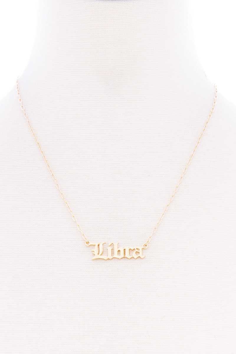 Horoscope zodiac Necklace - UntamedEgo LLC.