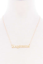 Horoscope zodiac Necklace - UntamedEgo LLC.