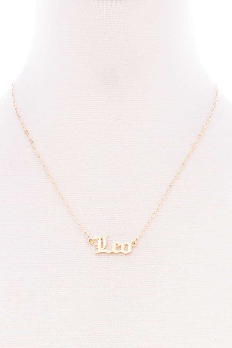 Horoscope zodiac Necklace - UntamedEgo LLC.