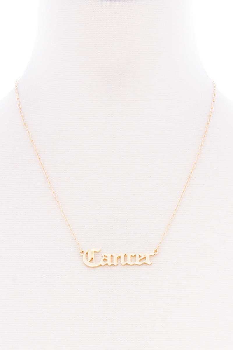 Horoscope zodiac Necklace - UntamedEgo LLC.