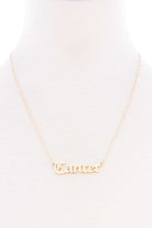 Horoscope zodiac Necklace - UntamedEgo LLC.