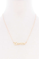 Horoscope zodiac Necklace - UntamedEgo LLC.
