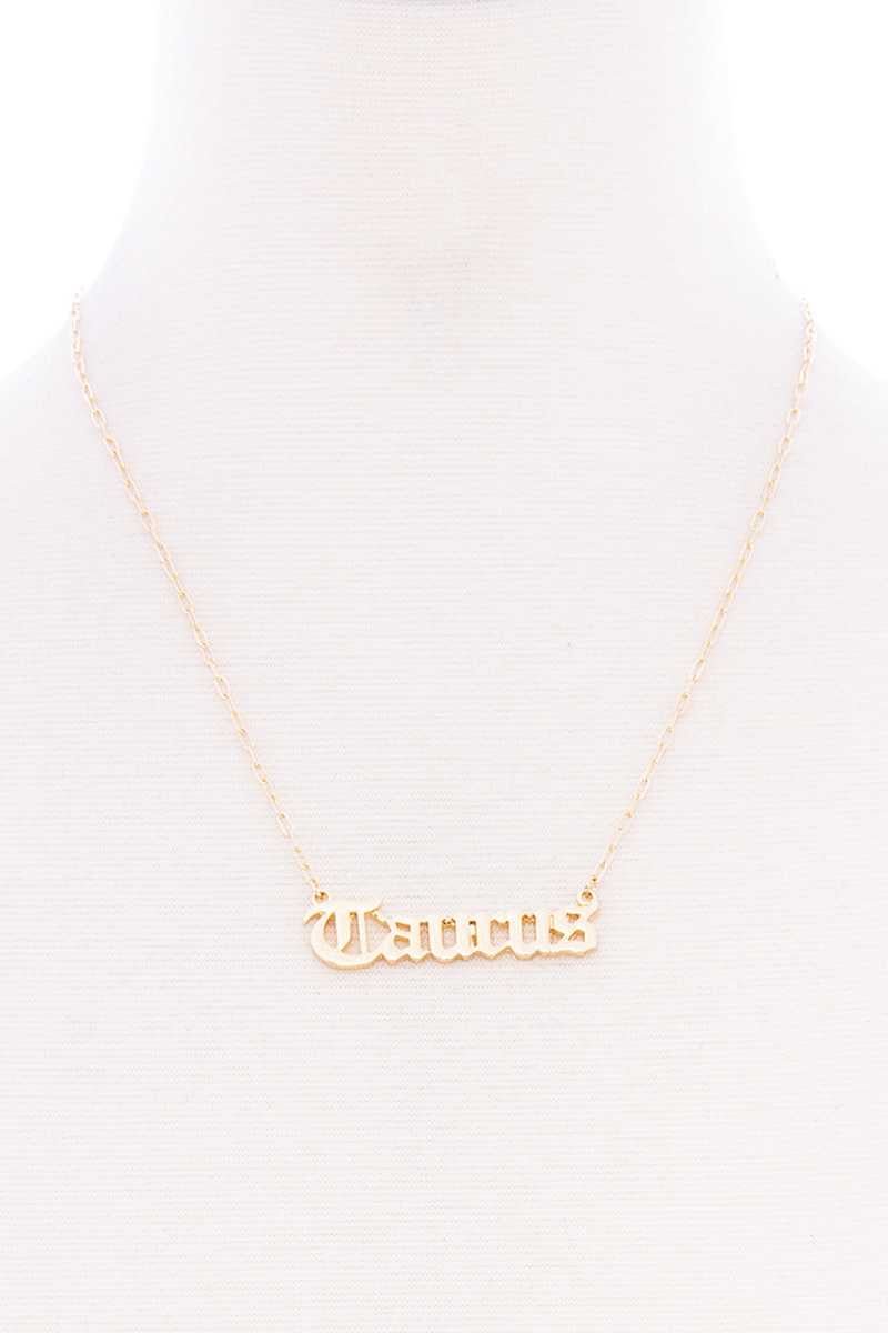 Horoscope zodiac Necklace - UntamedEgo LLC.