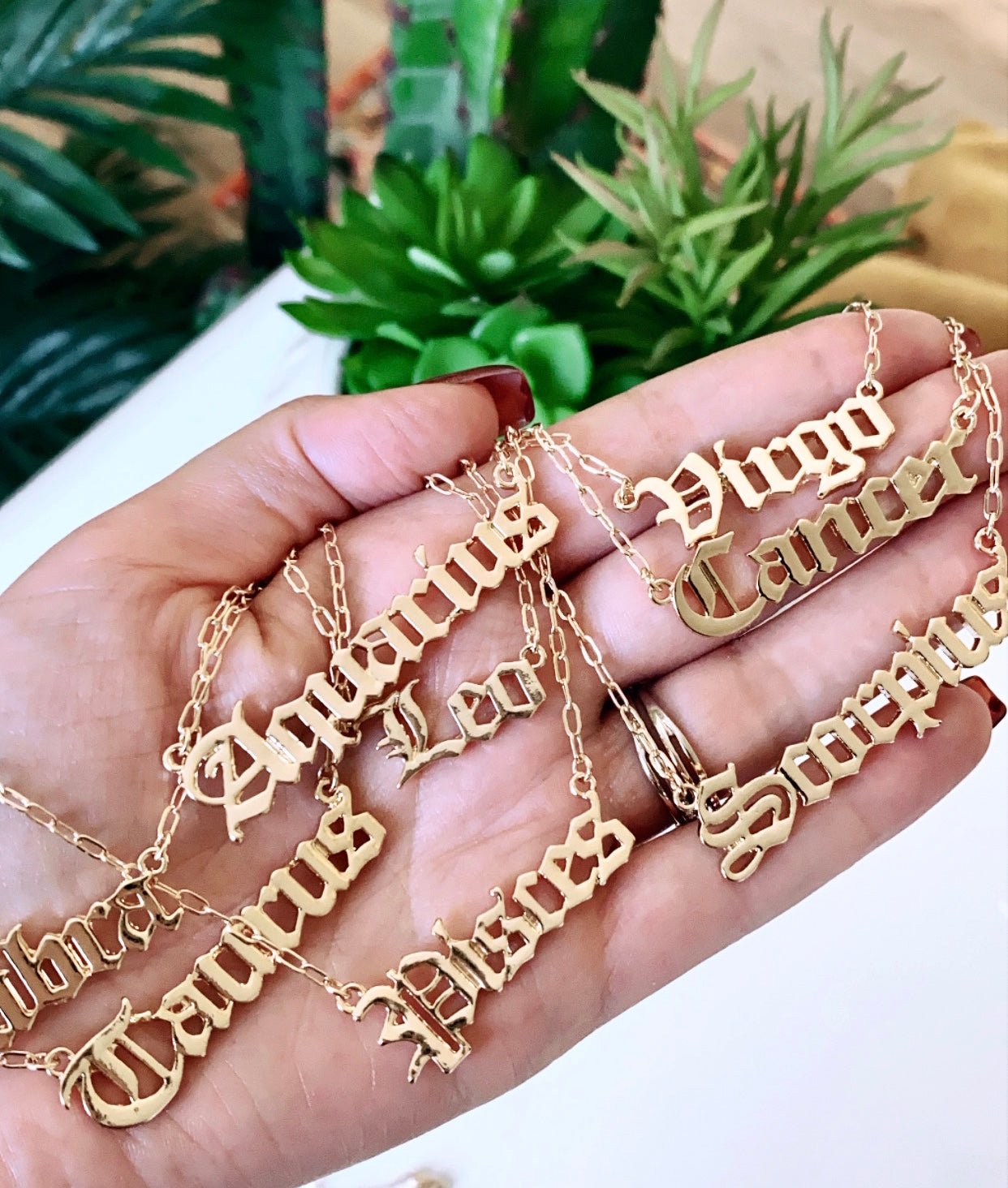 Horoscope zodiac Necklace - UntamedEgo LLC.