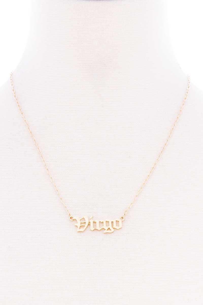 Horoscope zodiac Necklace - UntamedEgo LLC.