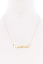 Horoscope zodiac Necklace - UntamedEgo LLC.