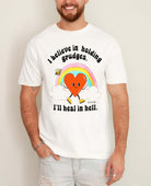I Believe In Holding Grudges I'll Heal In Hell Men's Tee - UntamedEgo LLC.