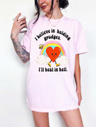 I Believe In Holding Grudges I'll Heal In Hell Unisex Tee - UntamedEgo LLC.