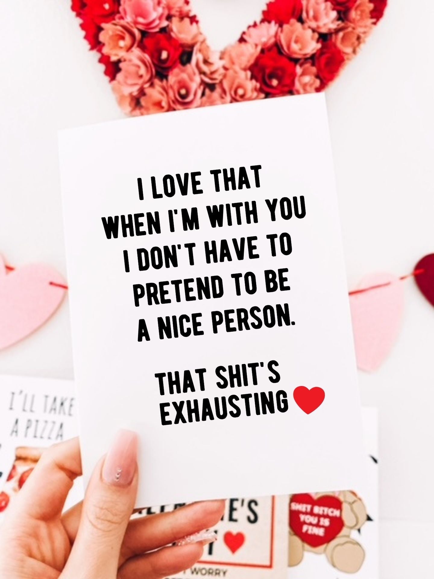 I Don't Have To Pretend Funny Greeting Card - UntamedEgo LLC.