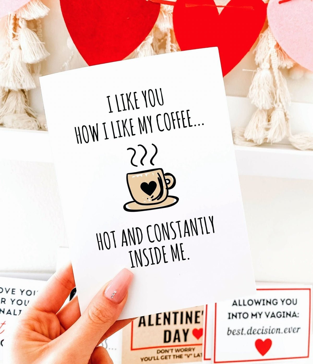 I Like You How I Like My Coffee | Funny Valentine’s Card - UntamedEgo LLC.
