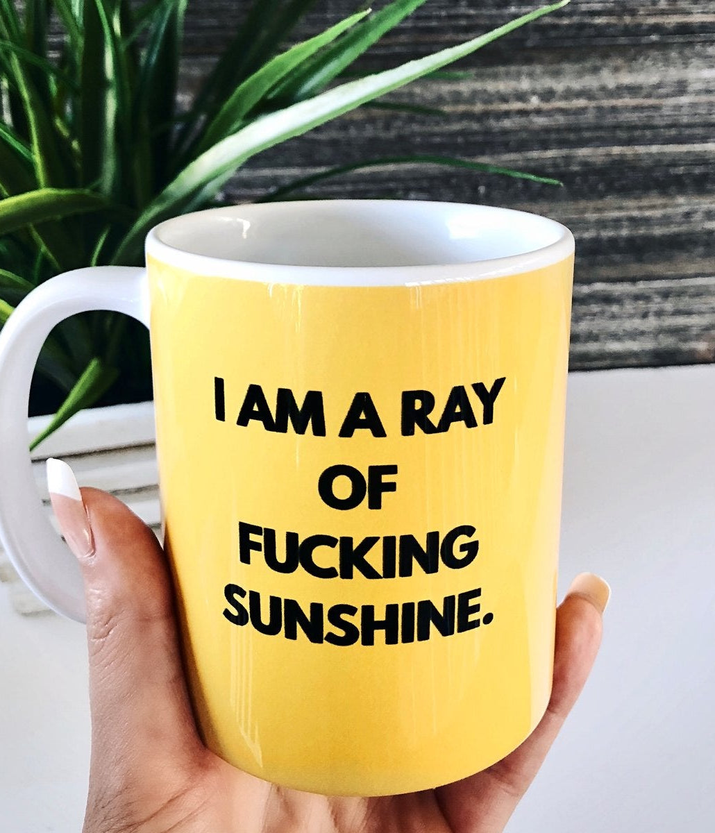 I'm A Ray Of Fucking Sunshine Mug 11oz. - UntamedEgo LLC.
