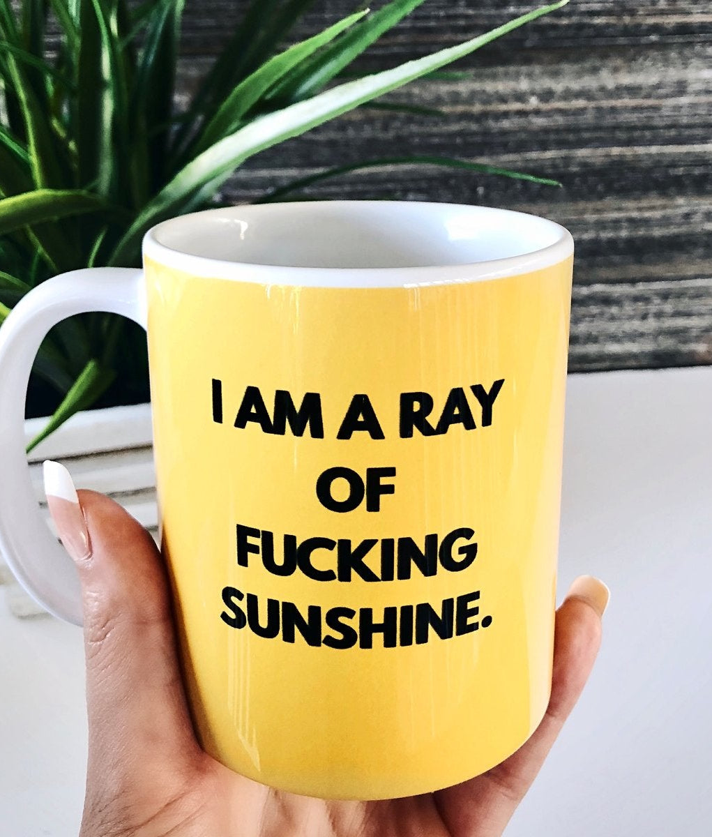 I'm A Ray Of Fucking Sunshine Mug 11oz. - UntamedEgo LLC.