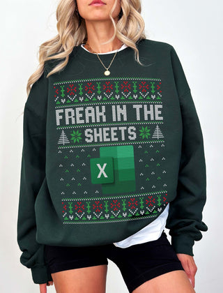 In The Sheets Unisex Ugly Christmas Unisex Sweatshirt - UntamedEgo LLC.