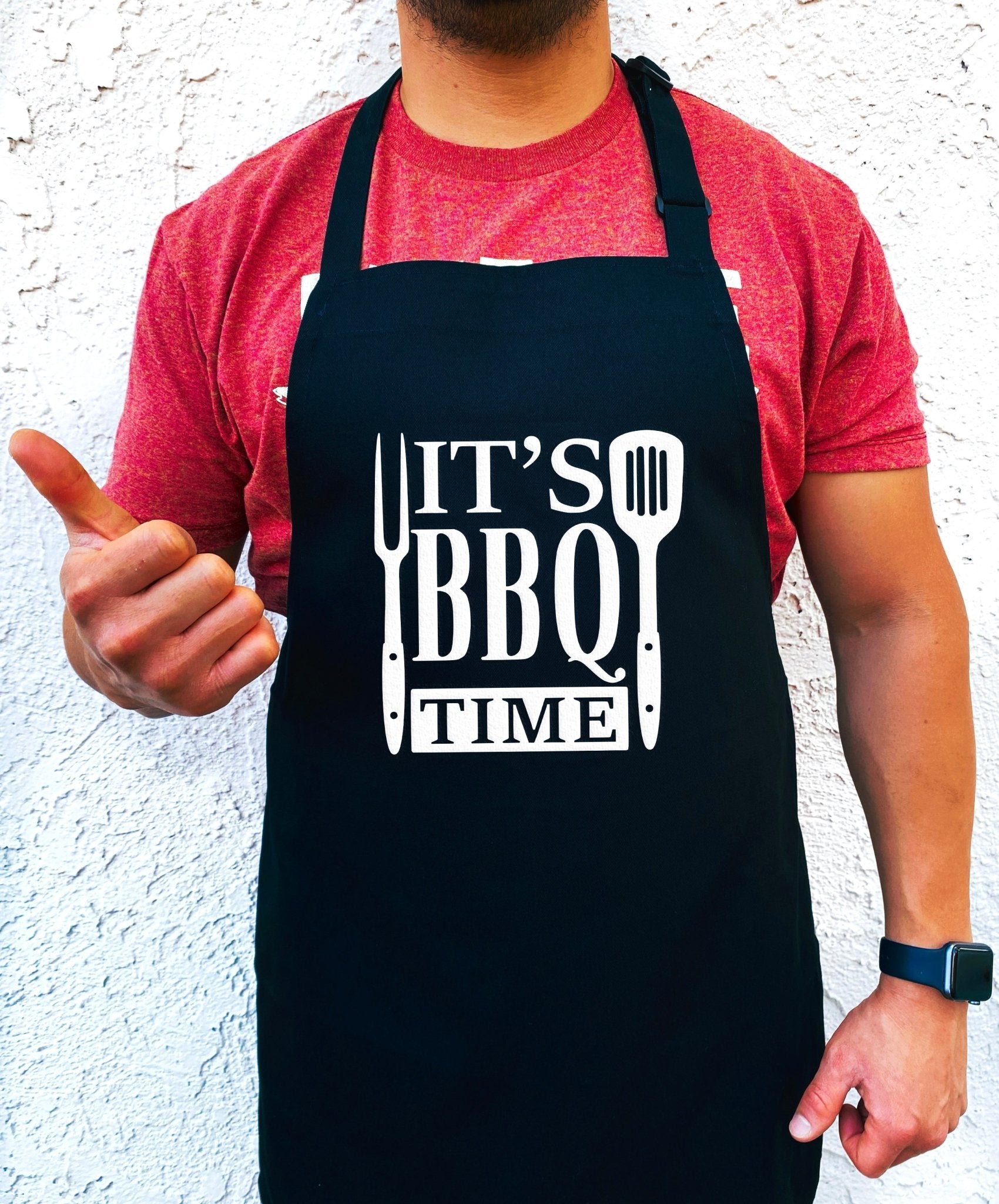 It's BBQ Time Apron - UntamedEgo LLC.
