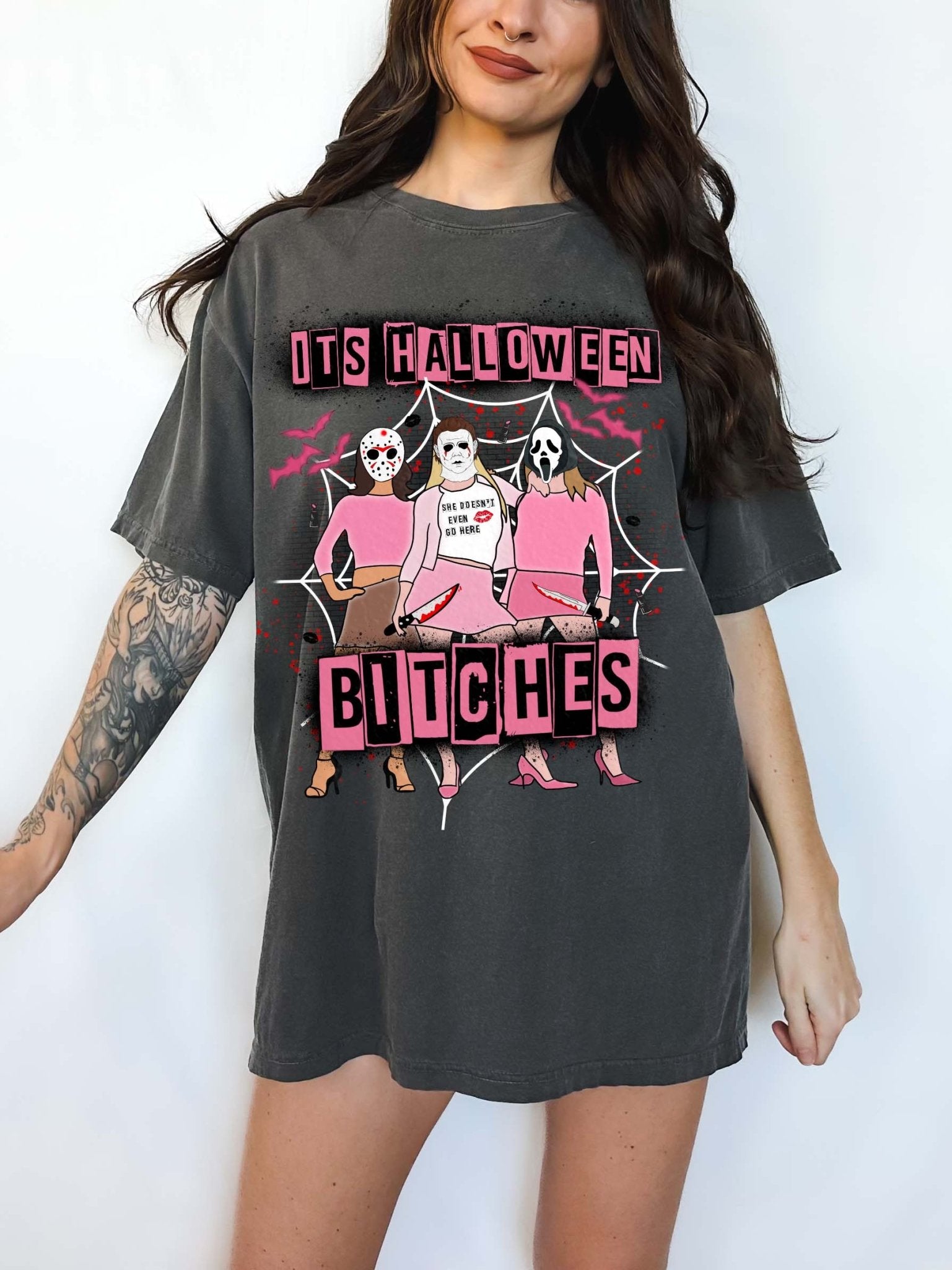 It's Halloween Mean Girls Halloween Horror Tee - UntamedEgo LLC.