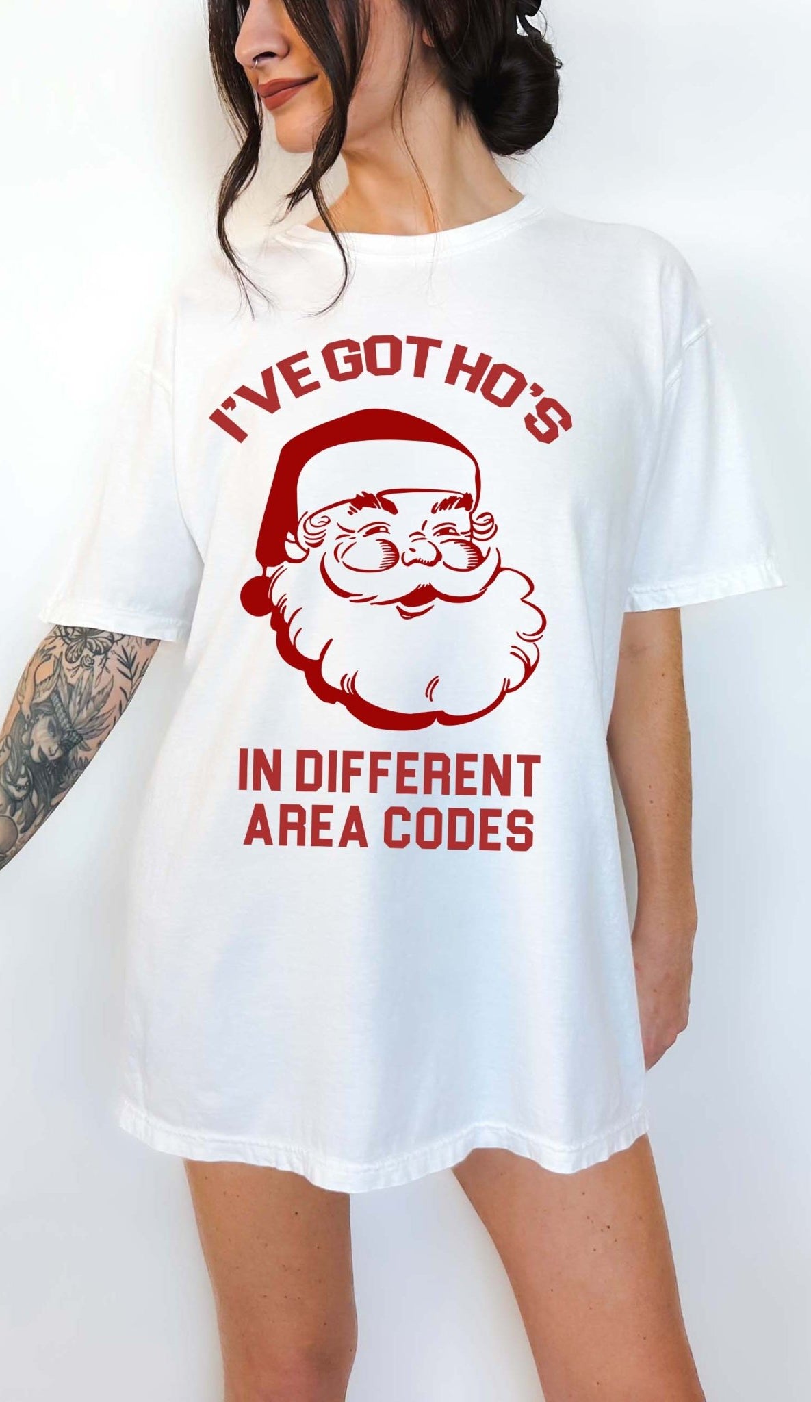 I've Got Ho's In Different Area Codes Christmas Tee - UntamedEgo LLC.