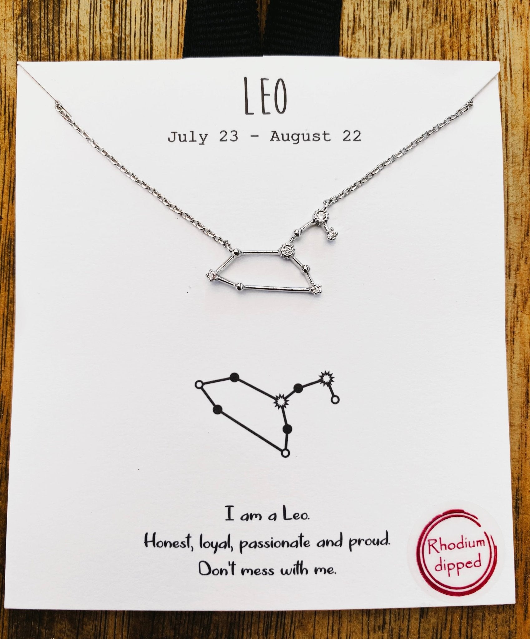 Leo Constellation Star Charm Necklace - UntamedEgo LLC.