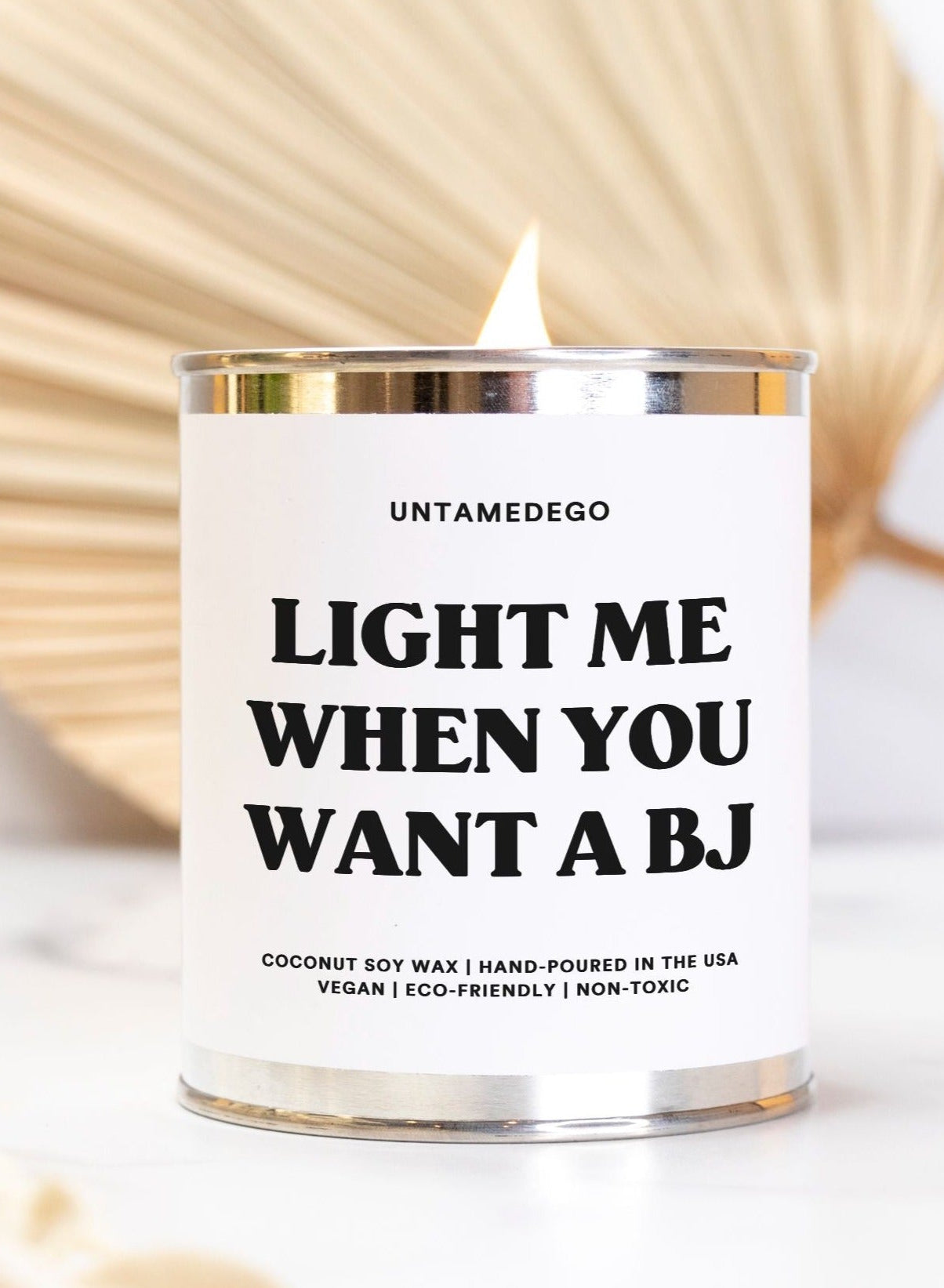 Light Me When You Want A BJ Paint Can Candle - UntamedEgo LLC.