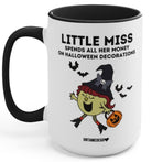 Little Miss Spends All Her Money On Halloween Decorations Mug - UntamedEgo LLC.