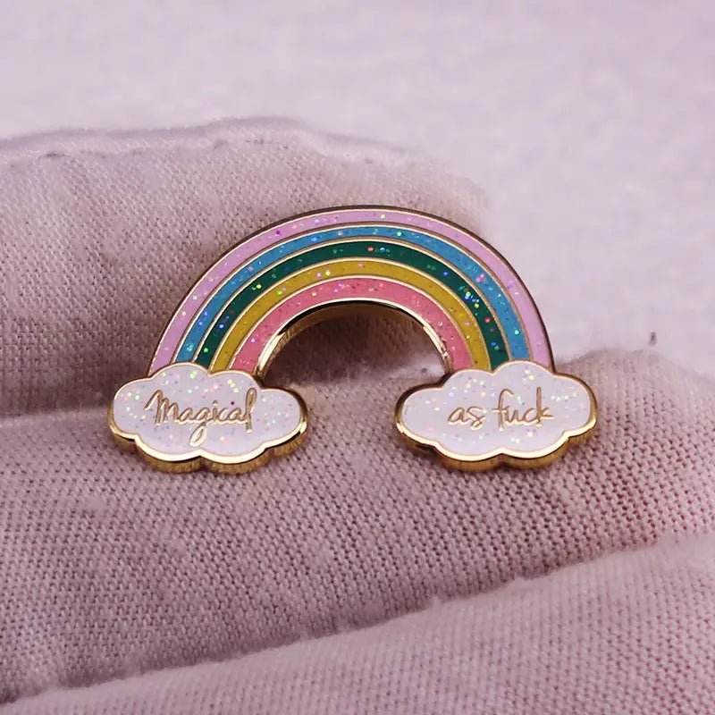 Magical AF Rainbow Pin - UntamedEgo LLC.