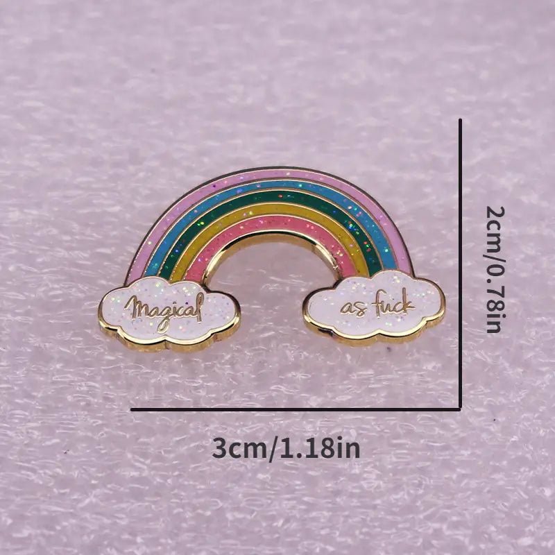 Magical AF Rainbow Pin - UntamedEgo LLC.