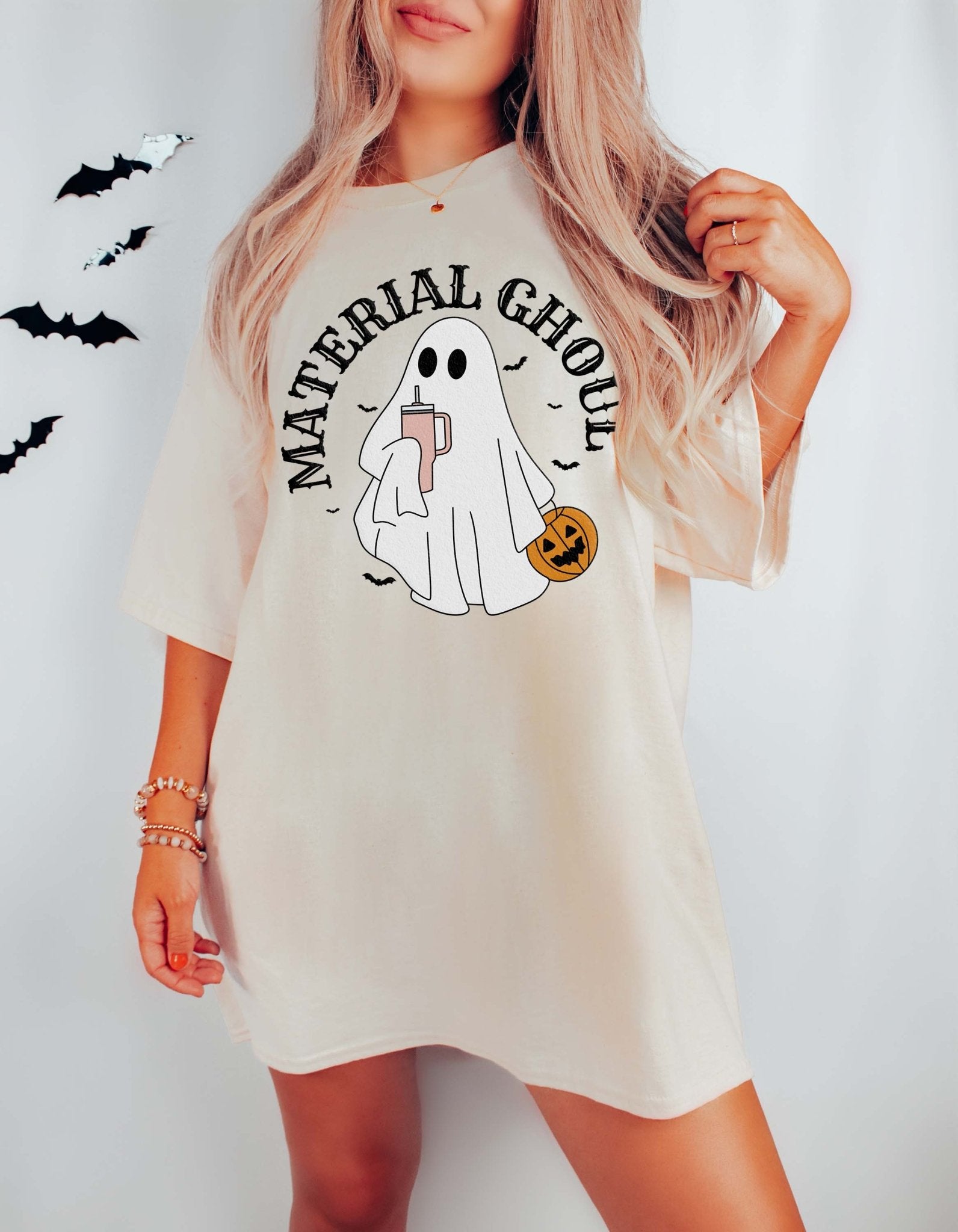 Material Ghoul Halloween Tee - UntamedEgo LLC.