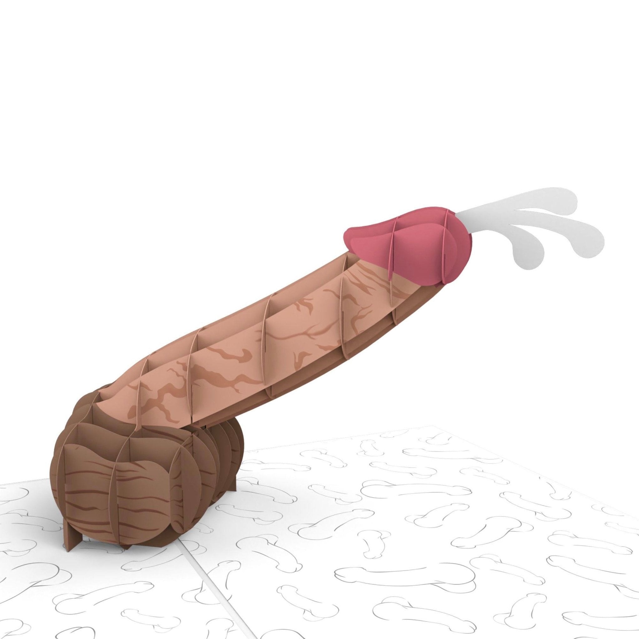 Naughty Pop Up Christmas Card - UntamedEgo LLC.