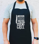 Never Touch Another Man's Grill Apron - UntamedEgo LLC.