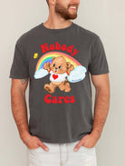 Nobody Cares Lolly The Bear Mens Tee - UntamedEgo LLC.