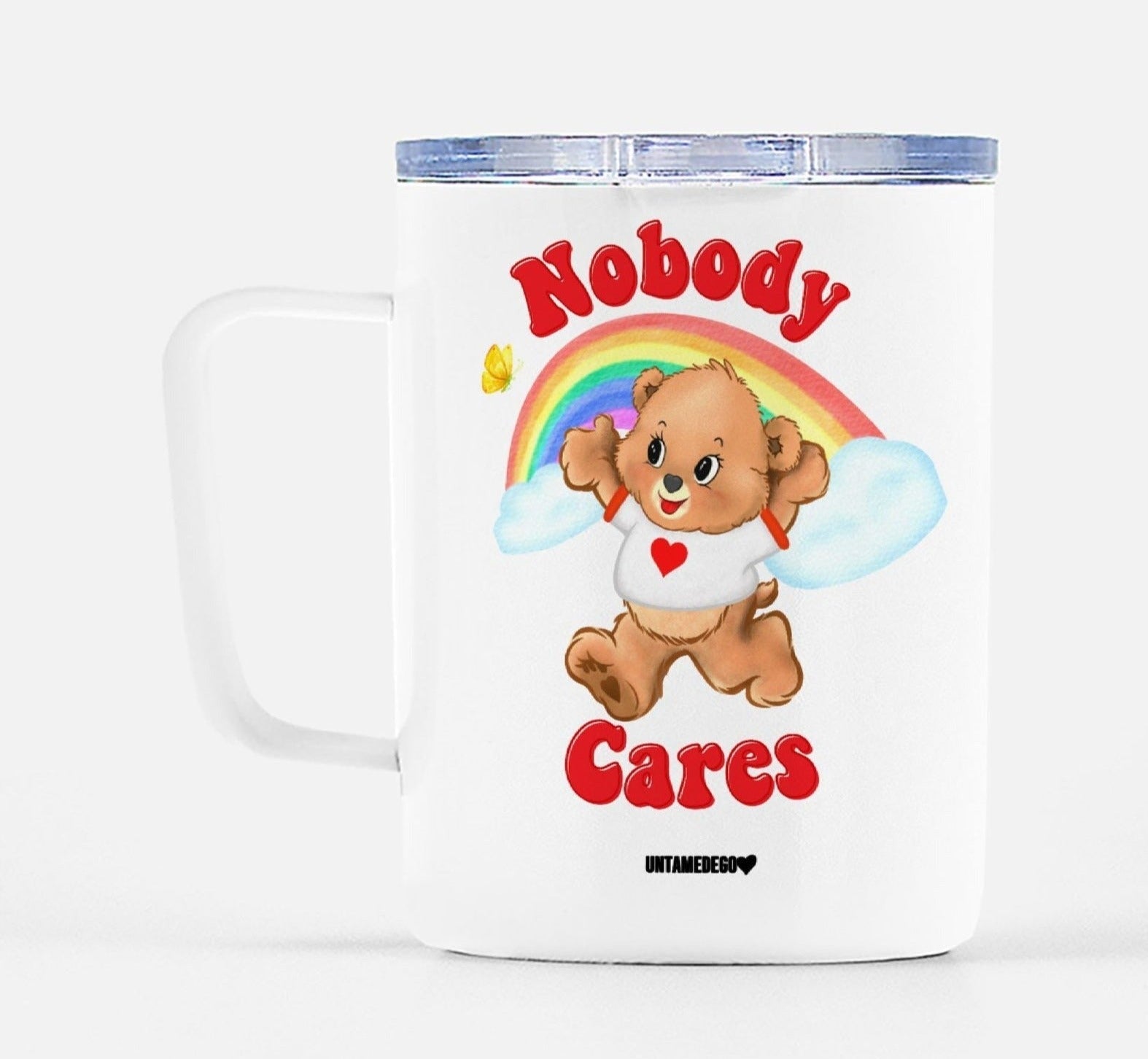 Nobody Cares Lolly The Bear Mug - UntamedEgo LLC.