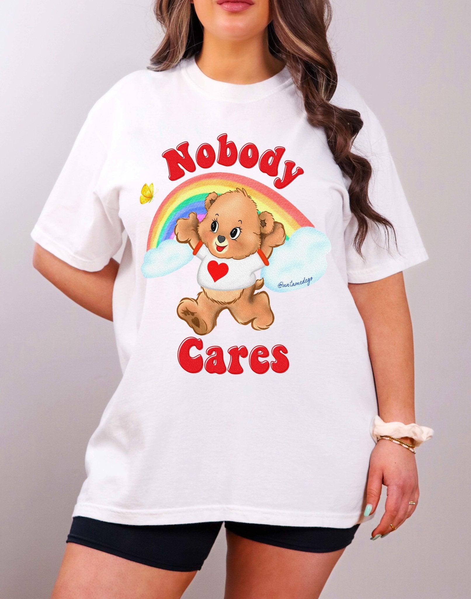 Nobody Cares Lolly The Bear Tee - UntamedEgo LLC.