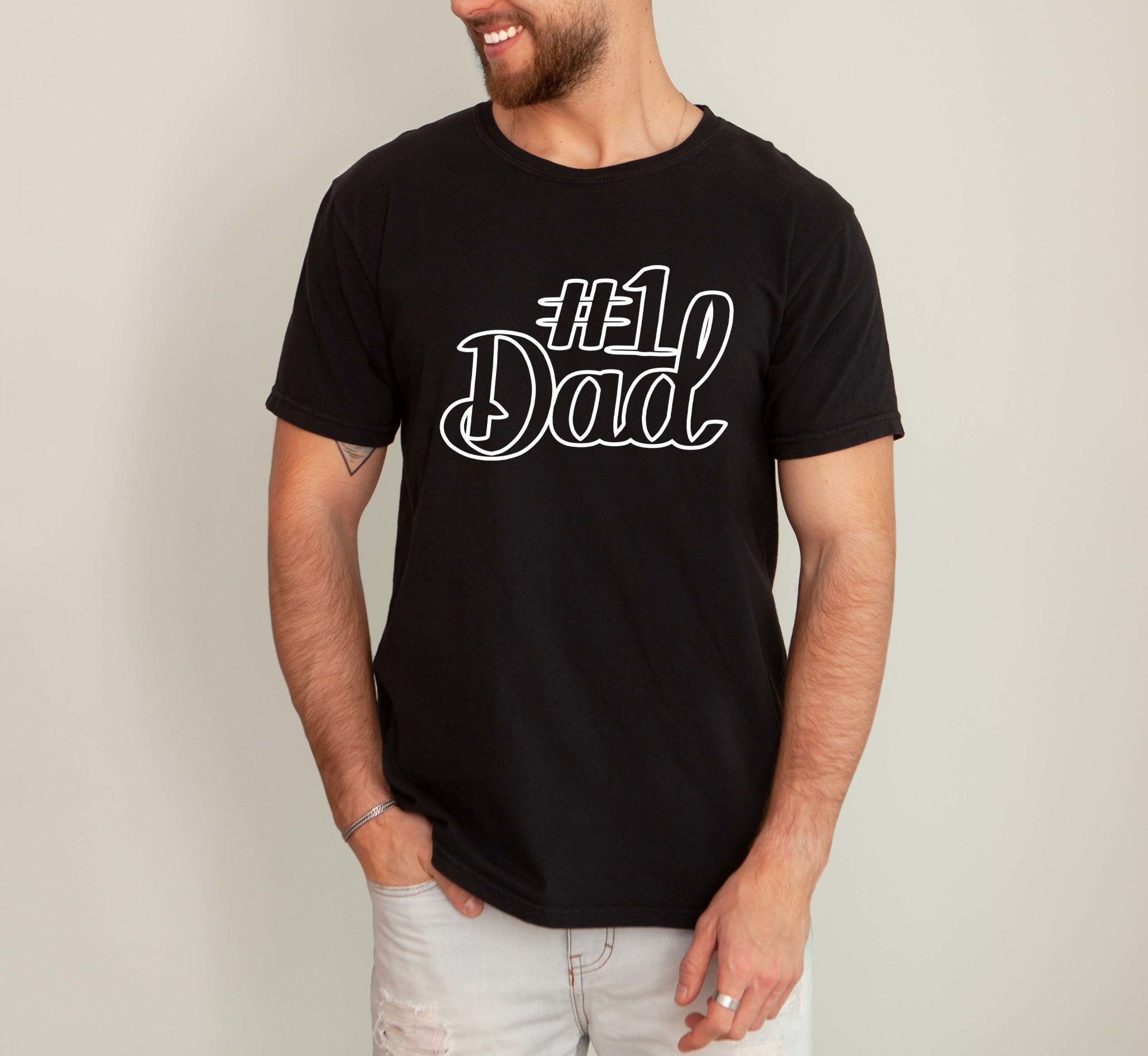 Number 1 Dad Tee - UntamedEgo LLC.
