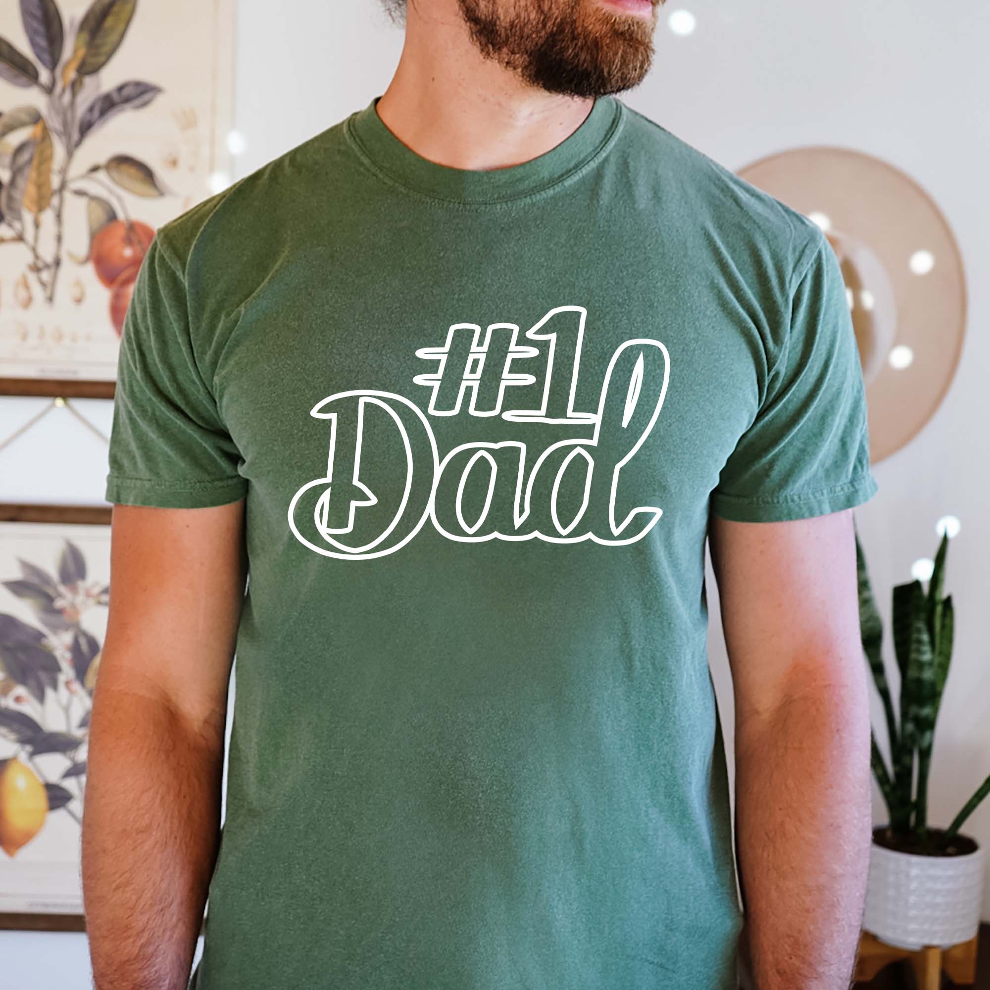 Number 1 Dad Tee - UntamedEgo LLC.