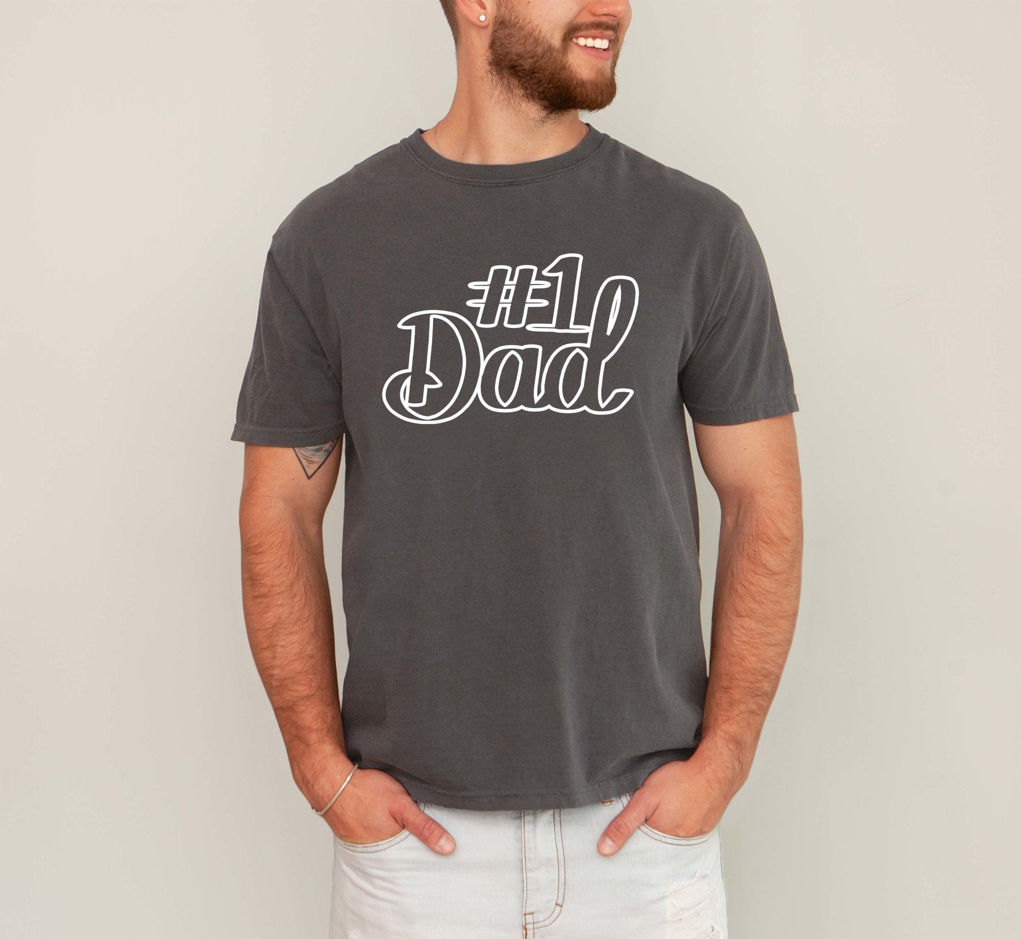 Number 1 Dad Tee - UntamedEgo LLC.