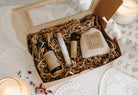 Relaxing Rose Gift Box- Shower Spray, Relax Roller, Oatmeal Soak & Rose Bath Salt - UntamedEgo LLC.
