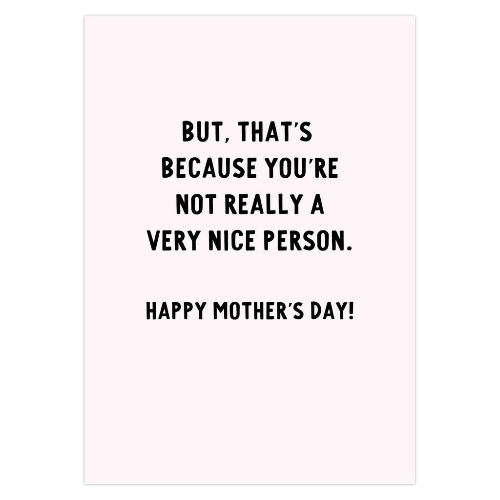Reminder That You're Not The Best Mom Card - UntamedEgo LLC.