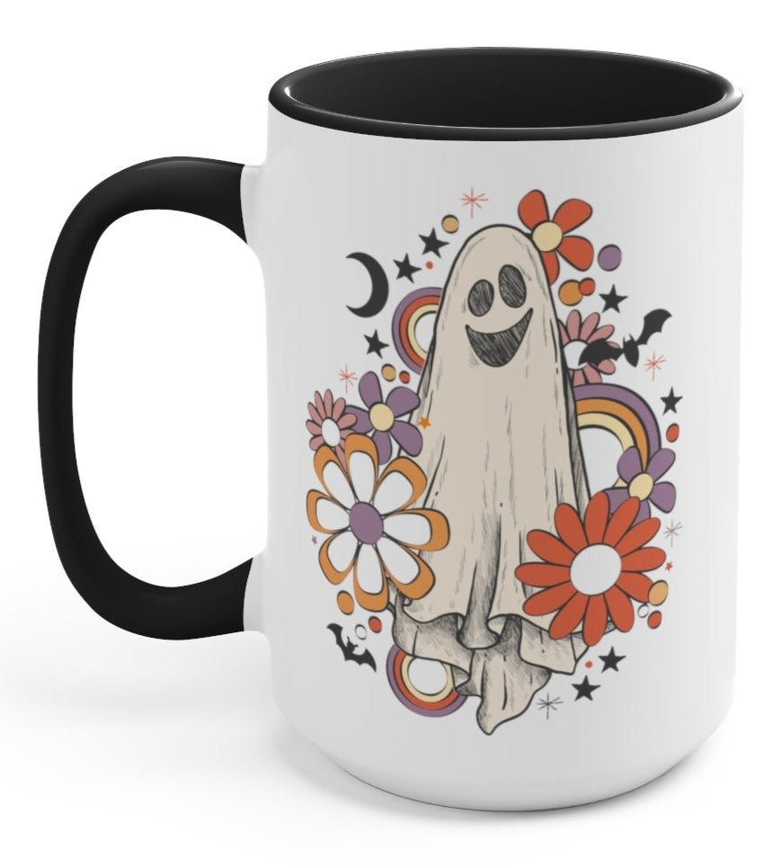 Retro Ghost 15oz Mug - UntamedEgo LLC.