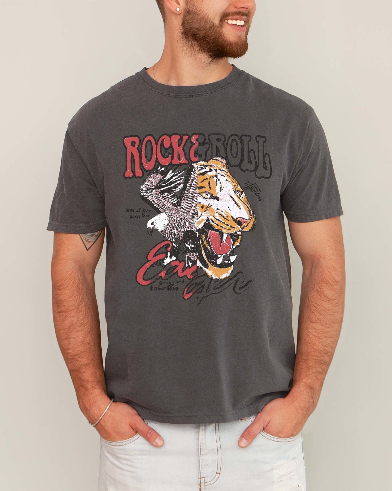 Rock & Roll Mens Tee - UntamedEgo LLC.