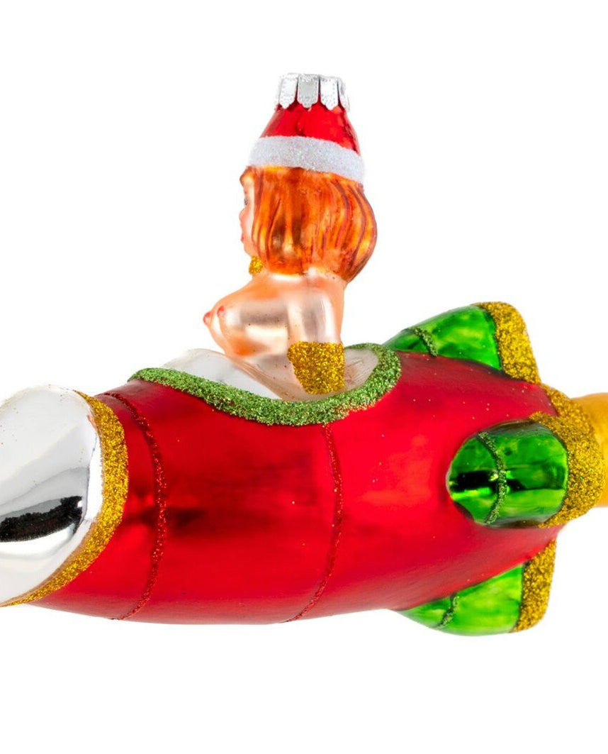 Rocket Tits Christmas Ornament - UntamedEgo LLC.