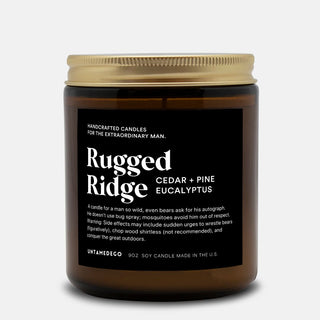 Rugged Ridge Man Candle - UntamedEgo LLC.