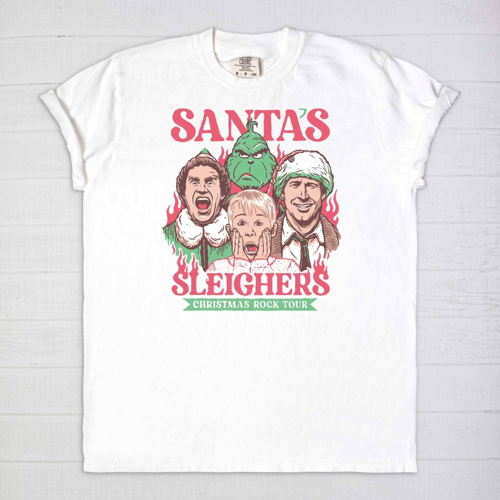 Santas Sleighers Christmas Tree - UntamedEgo LLC.