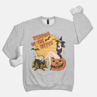 Season Of The Witch Halloween Crew Sweatshirt - UntamedEgo LLC.