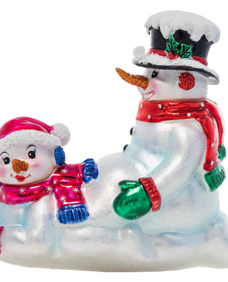Snow Plowin' Christmas Ornament - UntamedEgo LLC.