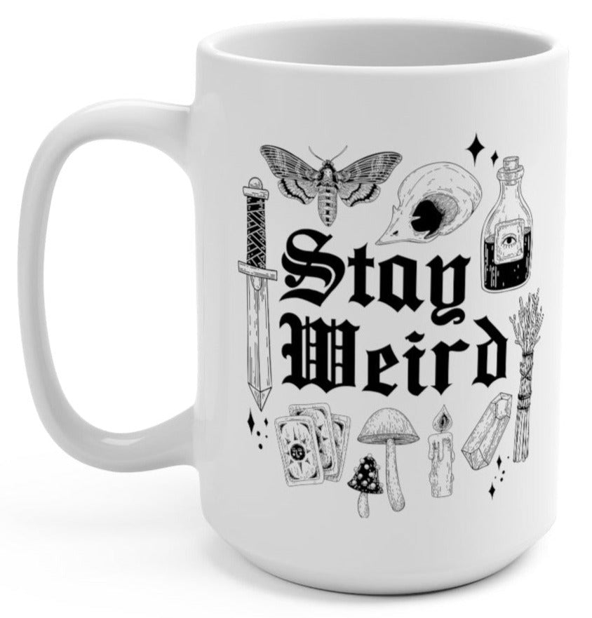 Stay Weird Halloween Mug - UntamedEgo LLC.