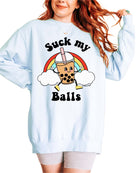 Suck My Balls Crew Exclusive Sweatshirt - UntamedEgo LLC.
