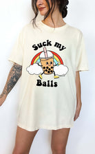 Sucks My Balls Boba Tee - UntamedEgo LLC.