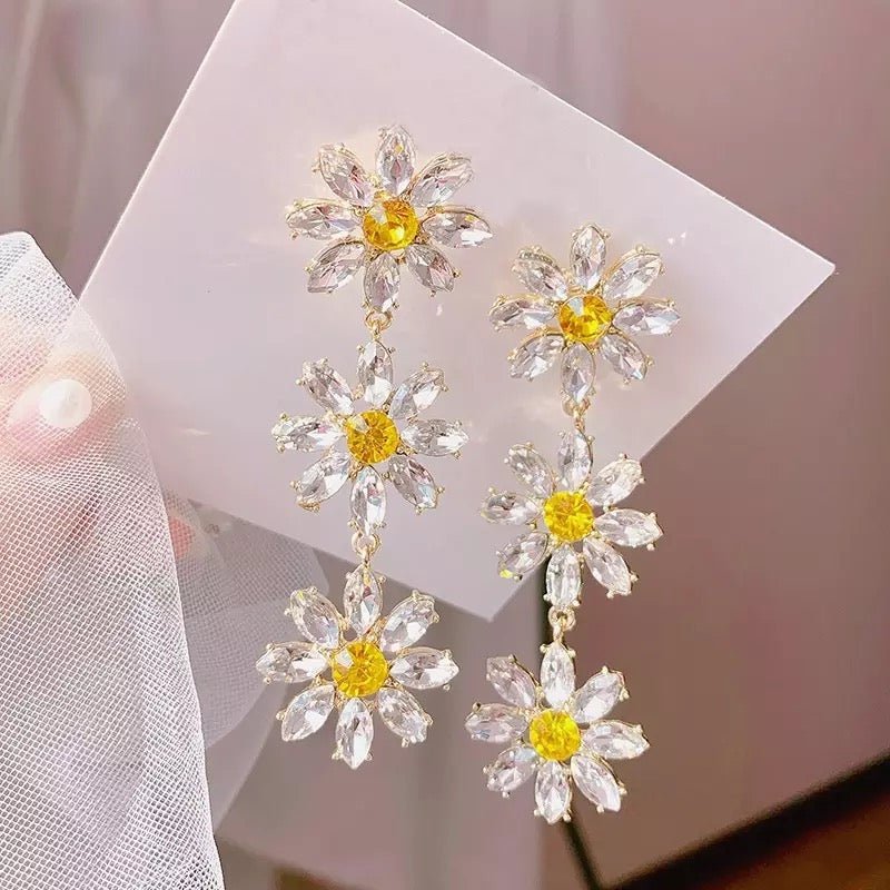 Sunflower Babe Drop Earrings - UntamedEgo LLC.