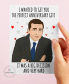 That's What She Said Anniversary Card - Michael Greeting Card - UntamedEgo LLC.