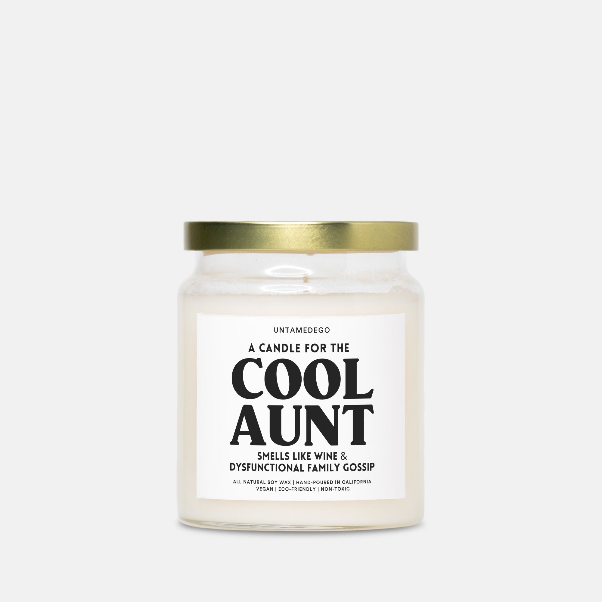 The Cool Aunt Hand Poured Candle - UntamedEgo LLC.