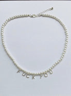 The F Necklace - UntamedEgo LLC.